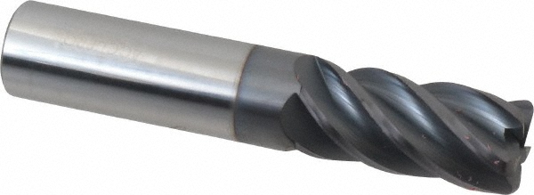 Accupro 5467500090C11 Corner Radius End Mill: 5/8" Dia, 1-5/8" LOC, 0.09" Radius, 5 Flutes, Solid Carbide Image
