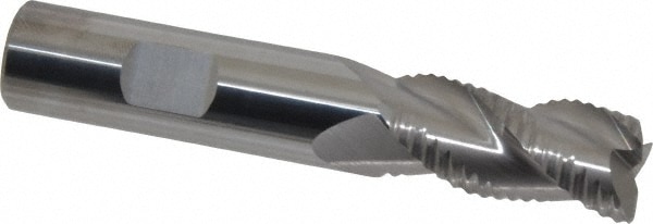 Accupro 12176791 Corner Radius End Mill: 5/8" Dia, 1-1/4" LOC, 0.06" Radius, 3 Flutes, Solid Carbide 