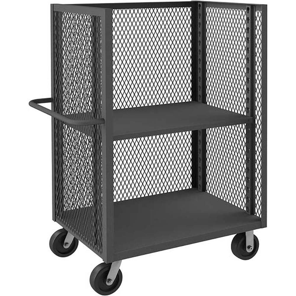 Jamco - Service Utility Cart: 35″ OAH, Steel, Gray - 30771018 - MSC  Industrial Supply