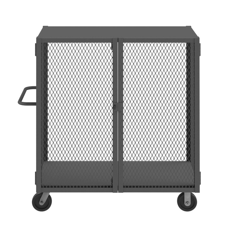 Steel Mesh Security Truck: 2,000 lb Capacity