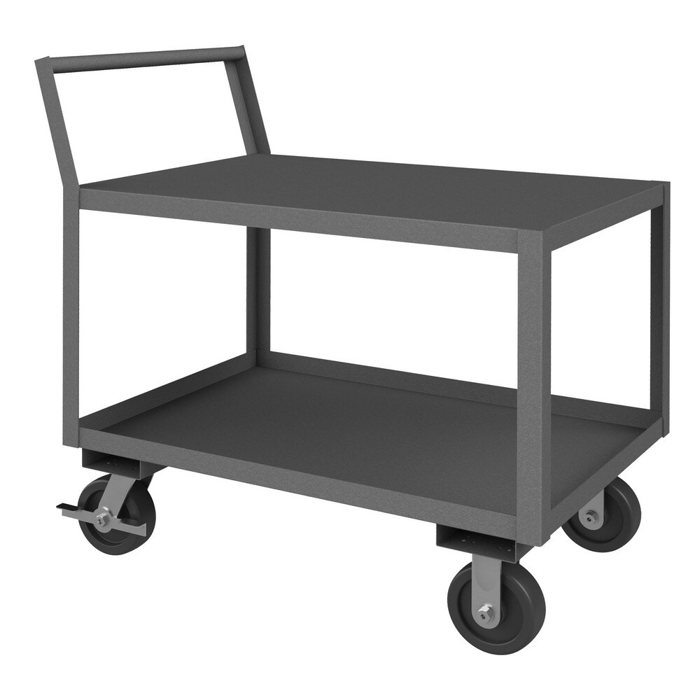 Durham LDO-2436-2-2K-9 Standard Utility Cart: Steel, Gray Image