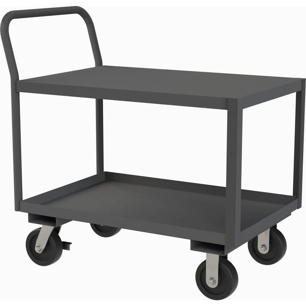 Standard Utility Cart: Steel, Gray