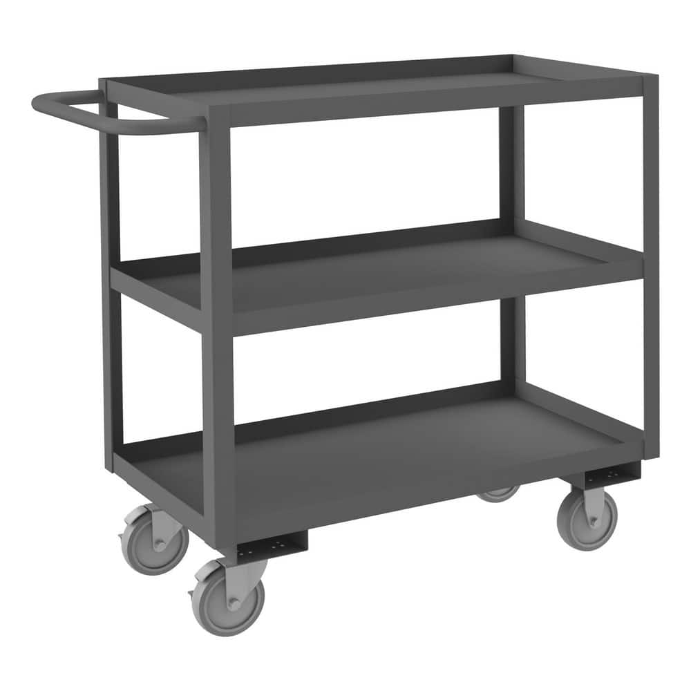 Heavy-Duty Service Utility Cart: Steel