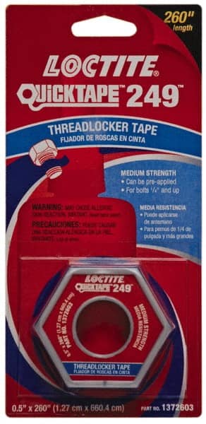 Threadlocker: Blue, Tape