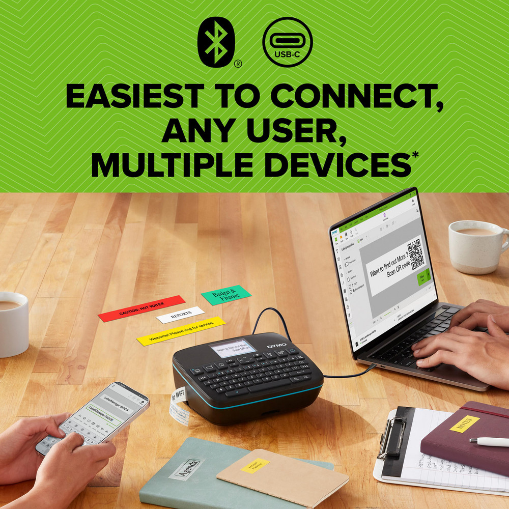 Dymo - Electronic Label Makers: Type: Handheld Electronic Label Maker ...