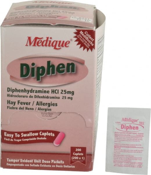 Medique 18447 Cold & Allergy Relief Tablet: (1) 200 Packs 