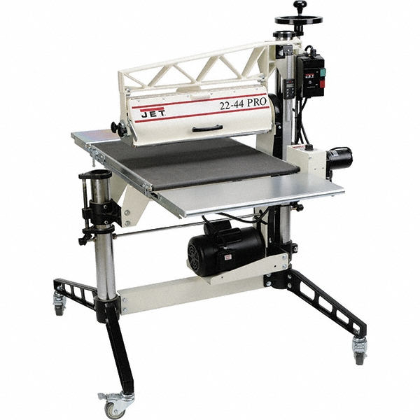 Jet 5" Diam x 22" Long, Single Phase Floor Drum Sanding Machine 43265933 MSC Industrial Supply
