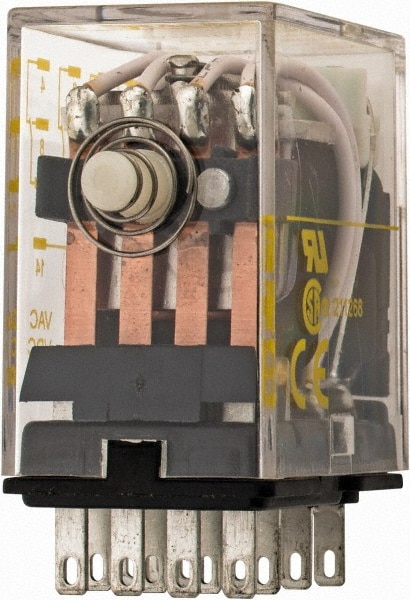 Square D 501RS14M1P14V20 2/3 hp at 120/240 Volt, Electromechanical Plug-in General Purpose Relay Image