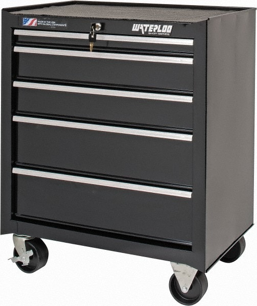 Waterloo 5 Drawer 500 Lb Capacity Steel Roller Cabinet