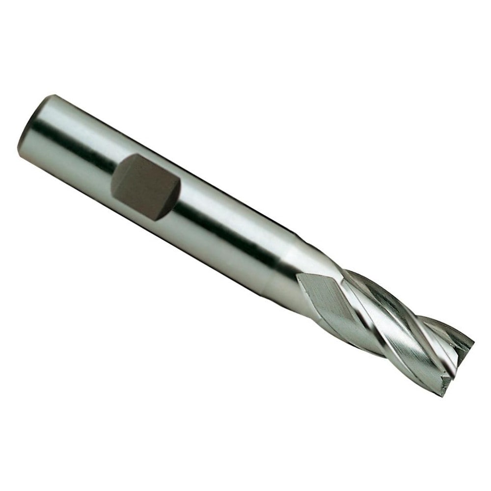 Square End Mill: 4 Flutes, Cobalt