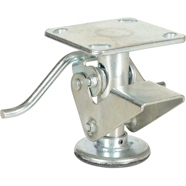 Vestil - Floor Locks; Wheel Diameter: 4in ; Retracted Height: 5in ...