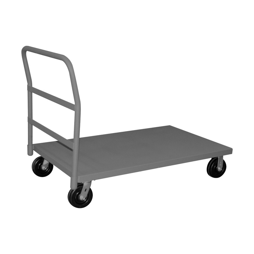 Durham EPT-3060-95 Platform Truck: 2,000 lb Capacity, Steel Deck, 30" Wide, 60" Long, 9" High Image