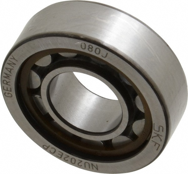 SKF NU 202 ECP 15mm Bore Diam, 35mm Outside Diam, 11mm Wide Cylindrical Roller Bearing Image