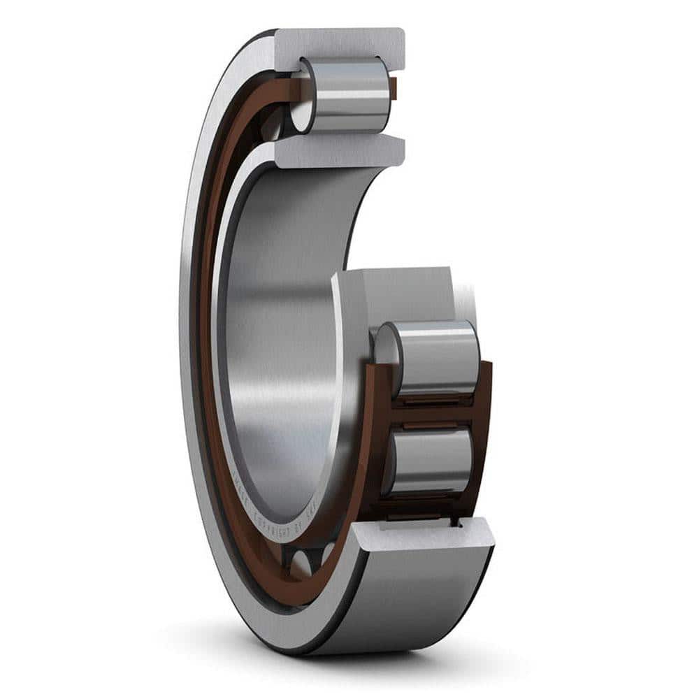 SKF NU 313 ECP 65mm Bore Diam, 140mm Outside Diam, 33mm Wide Cylindrical Roller Bearing 