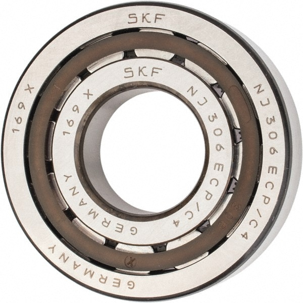 30mm Bore Diam, 72mm Outside Diam, 19mm Wide Cylindrical Roller Bearing