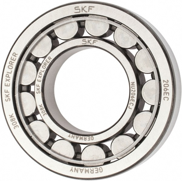 30mm Bore Diam, 62mm Outside Diam, 16mm Wide Cylindrical Roller Bearing