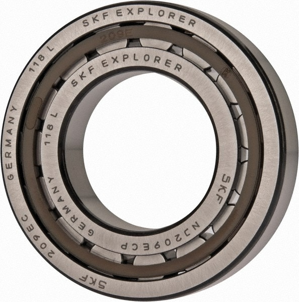 SKF NJ 209 ECP 45mm Bore Diam, 85mm Outside Diam, 19mm Wide Cylindrical Roller Bearing Image