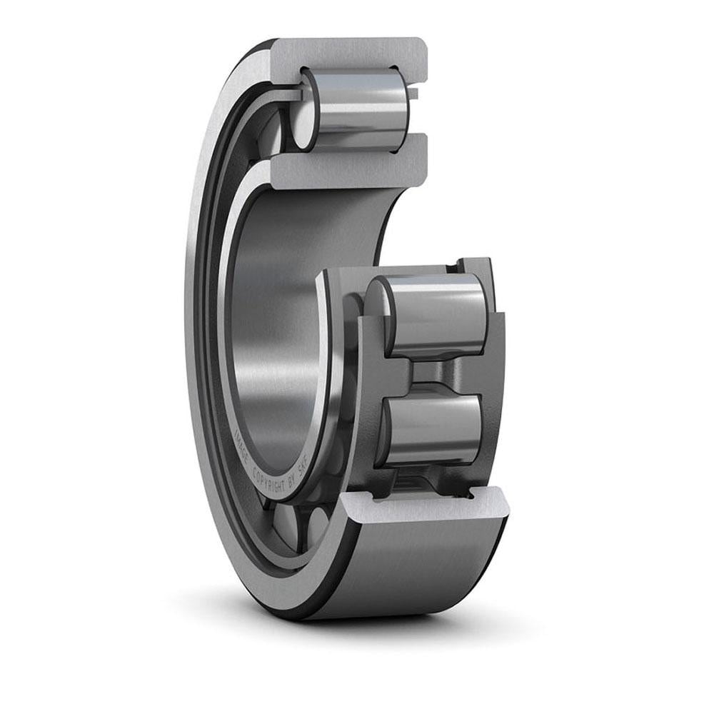 SKF NJ 214 ECJ 70mm Bore Diam, 125mm Outside Diam, 24mm Wide Cylindrical Roller Bearing Image