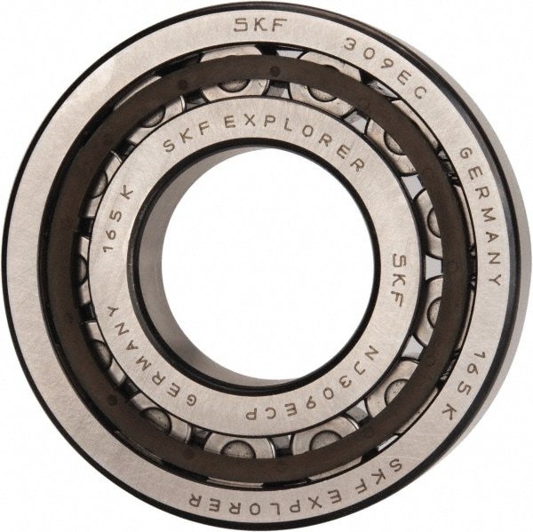 SKF NJ 309 ECP 45mm Bore Diam, 100mm Outside Diam, 25mm Wide Cylindrical Roller Bearing Image