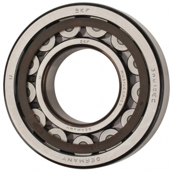 SKF NU 310 ECP/C3 50mm Bore Diam, 110mm Outside Diam, 27mm Wide Cylindrical Roller Bearing Image