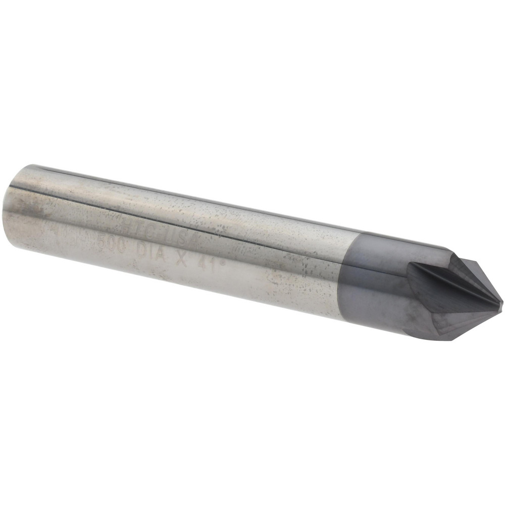 Harvey Tool Chamfer Mill 1/2" Dia, 4 Flutes, Solid Carbide MSC