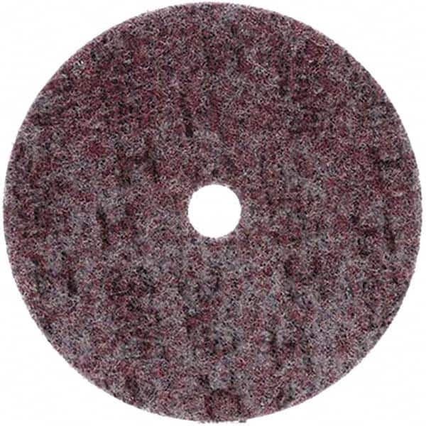 Deburring Disc: 7" Dia, 7/8" Hole, Coarse Grade, Aluminum Oxide