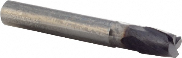 Seco 19481 Corner Radius End Mill: 0.315" Dia, 0.3937" LOC, 0.0315" Radius, 4 Flutes, Solid Carbide Image