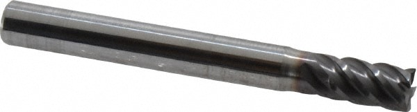 Seco 22026 Corner Radius End Mill: 0.2362" Dia, 0.3543" LOC, 0.0079" Radius, 5 Flutes, Solid Carbide Image