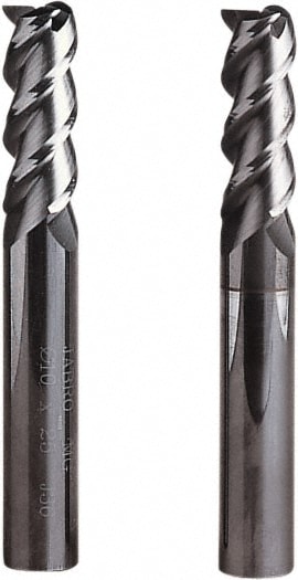 Seco 25628 Corner Radius End Mill: 0.1575" Dia, 0.5512" LOC, 0.0039" Radius, 3 Flutes, Solid Carbide Image