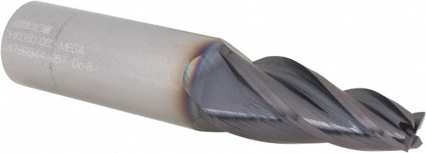 Seco 29041 Tapered End Mill: 8 ° per Side, 0.315" Small Dia, 1.378" LOC, 4 Flutes, Solid Carbide, Square End Image