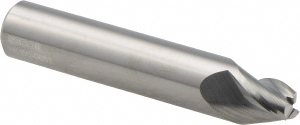 Seco 29133 Tapered End Mill: 15 ° per Side, 0.2559" Small Dia, 0.3937" LOC, 3 Flutes, Solid Carbide, Square End Image