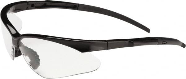 Clear Lenses, Half-Framed Safety Glasses