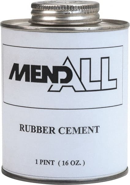 Cement Adhesive Glue: 16 oz Can, Clear