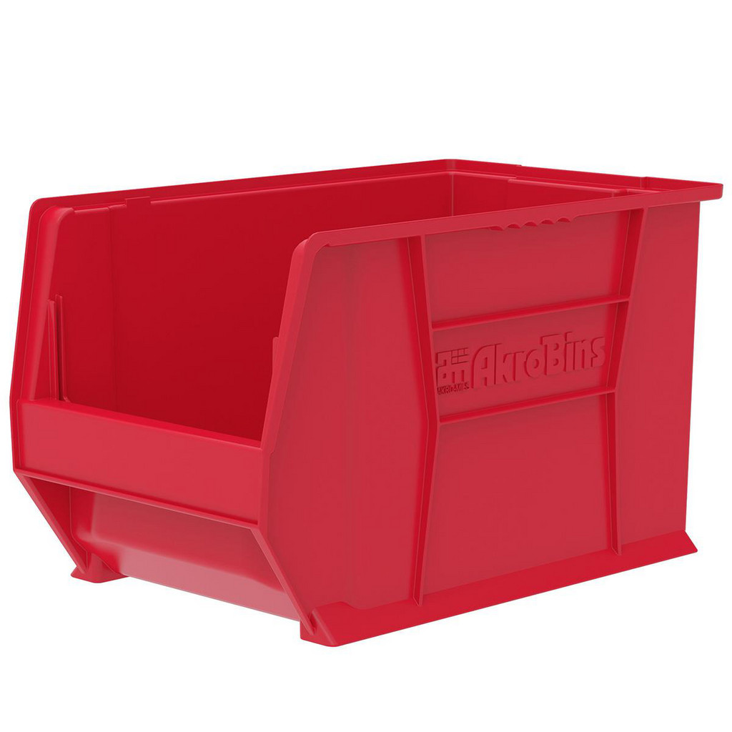 Akro-Mils - Bins: Bin Style: Stackable; Shape: Rectangle; Material ...