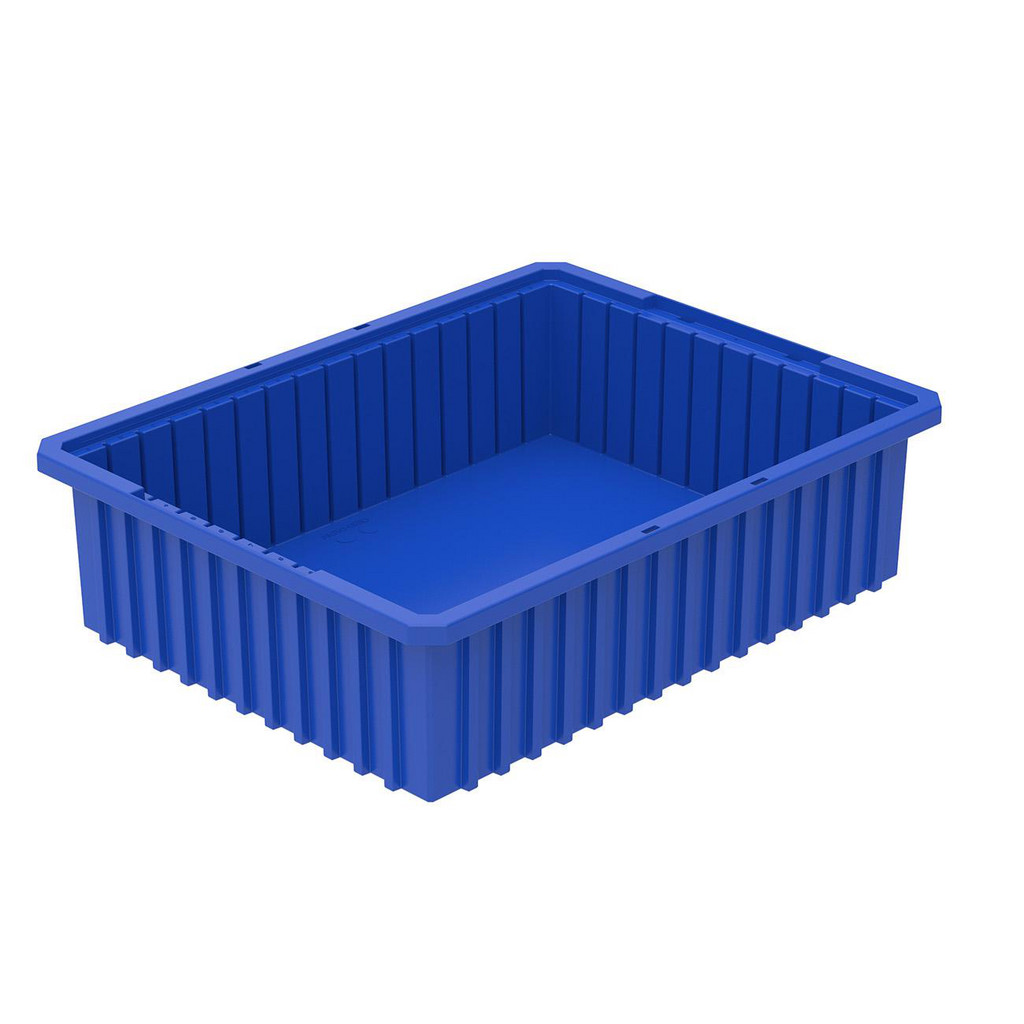 Akro-Mils - Bins: Bin Style: Dividable Storage Tote; Shape: Rectangle ...