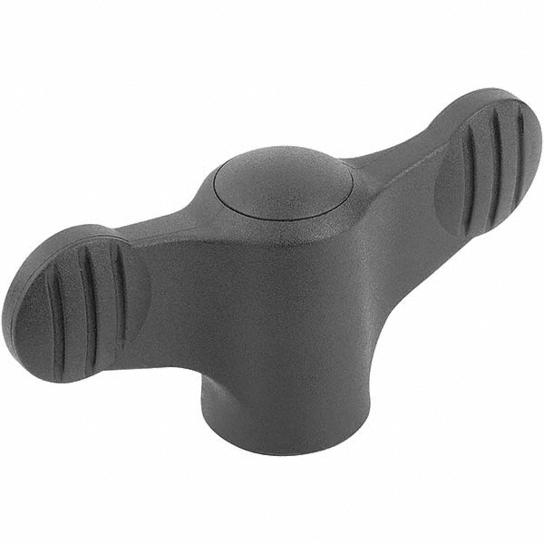 KIPP M5 Hole Thread, 38mm Head Length, Female Insert Bar / Wing Knob