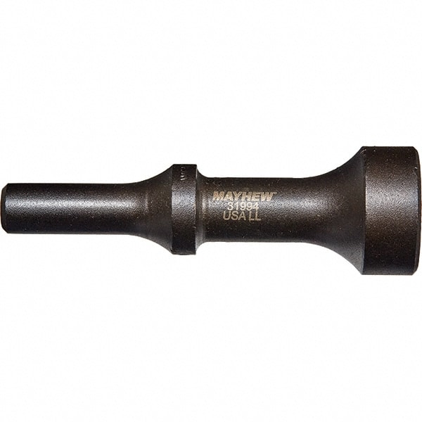 Pneumatic Tool: Pneumatic Hammer, 1-1/4" Head Width, 4-1/4" OAL
