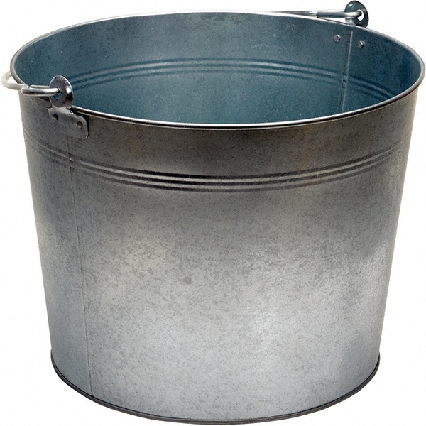 Mastercraft Rust-Proof Galvanized Pail / Bucket, 15L