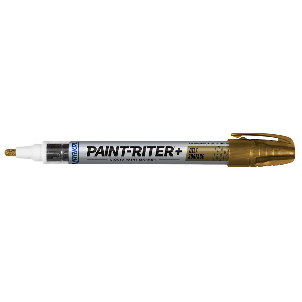 Liquid Paint Marker: Gold, Bullet Tip
