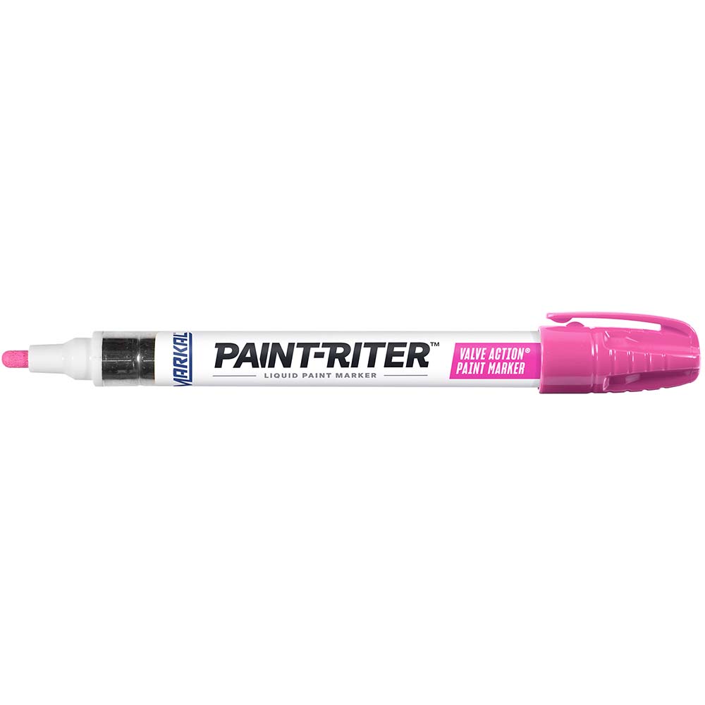 Markal Fluorescent Pink Paint Marker 43475185 MSC Industrial Supply
