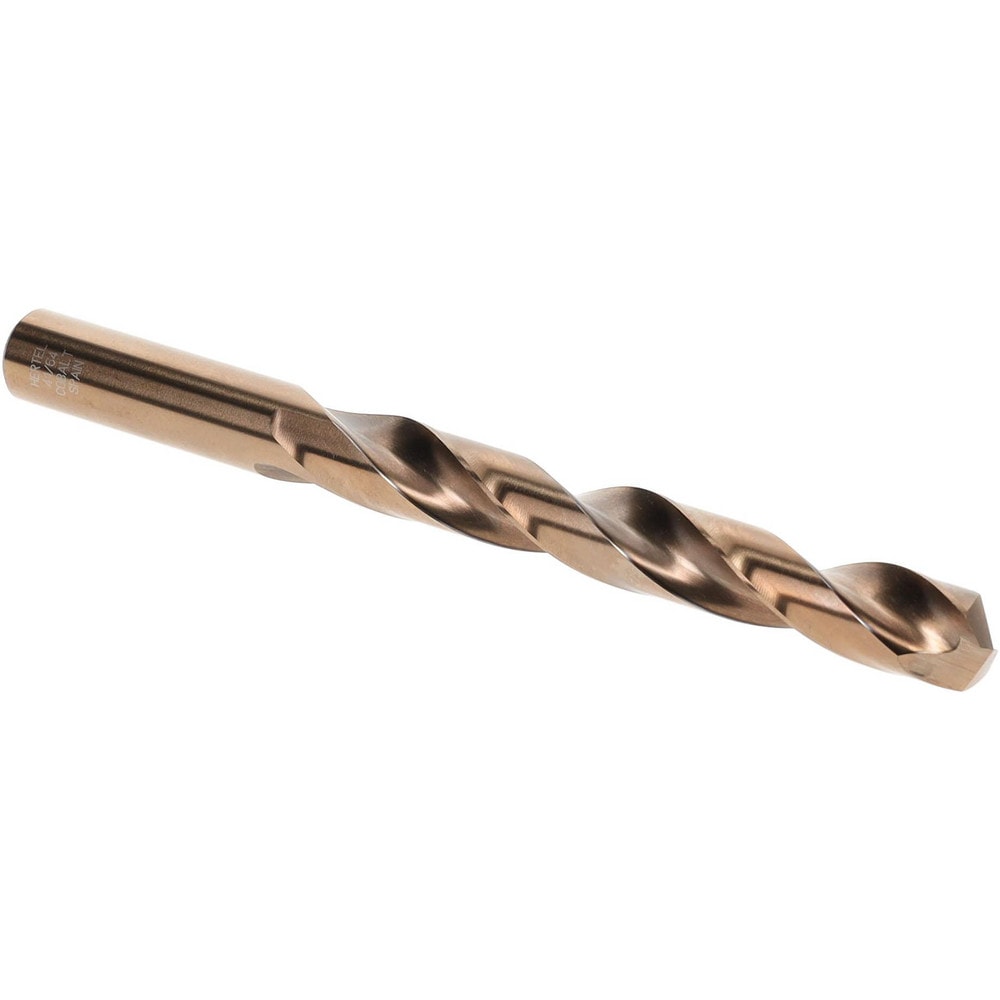 Hertel 42055 Jobber Length Drill Bit: 41/64" Dia, 135 °, Cobalt Image