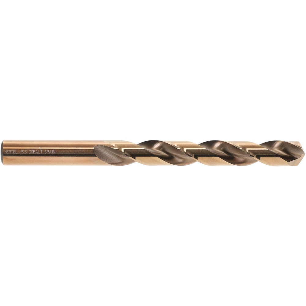 Hertel 42114 Jobber Length Drill Bit: 15.5 mm Dia, 135 °, Cobalt Image