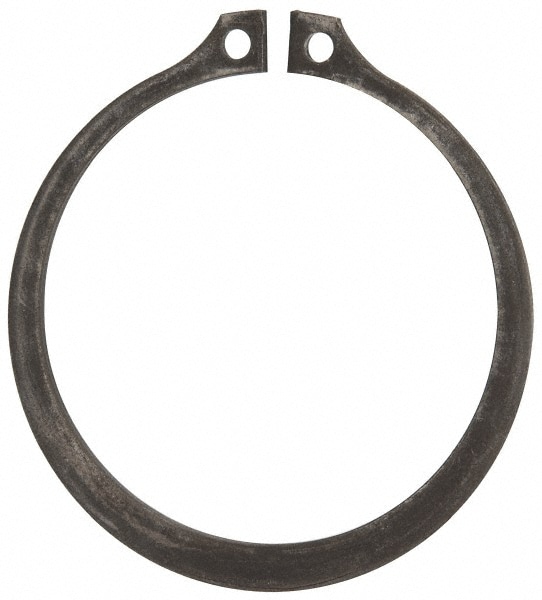 Rotor Clip SH-237ST PA External Snap Retaining Ring: 2.239" Groove Dia, 2-3/8" Shaft Dia, 1060-1090 Spring Steel, Phosphate Finish 