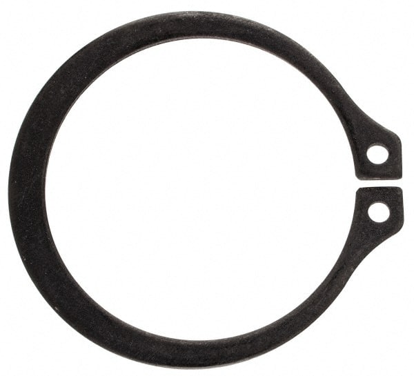 Rotor Clip SH131ST PA B100 External Retaining Ring: 1.232" Groove Dia, 1-5/16" Shaft Dia, 1060-1090 Beryllium Copper & Stainless Steel, Phosphate Finish 