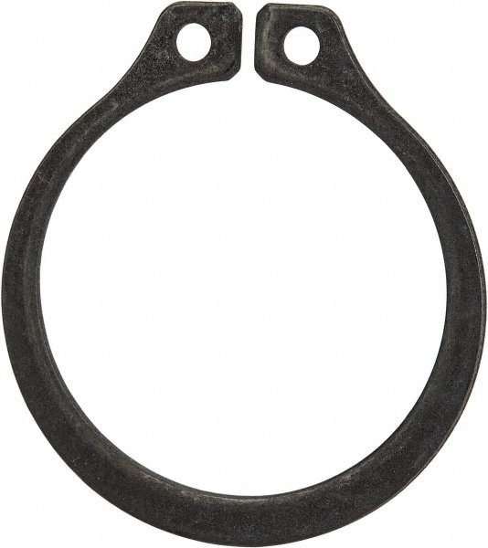 Rotor Clip SH106ST PA B100 External Retaining Ring: 0.998" Groove Dia, 1-1/16" Shaft Dia, 1060-1090 Beryllium Copper & Stainless Steel, Phosphate Finish Image