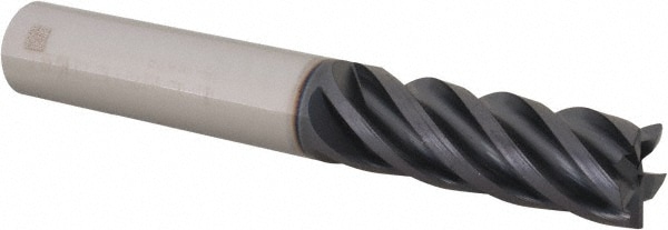 Iscar 5623210 Corner Chamfer End Mill: 0.5" Dia, 1.25" LOC, 5 Flute, Solid Carbide Image