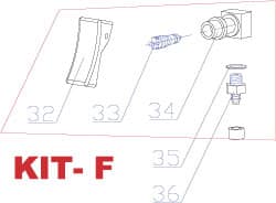 RivetKing. RK8000S-KF 3 to 6" Trigger Kit for Rivet Tool 