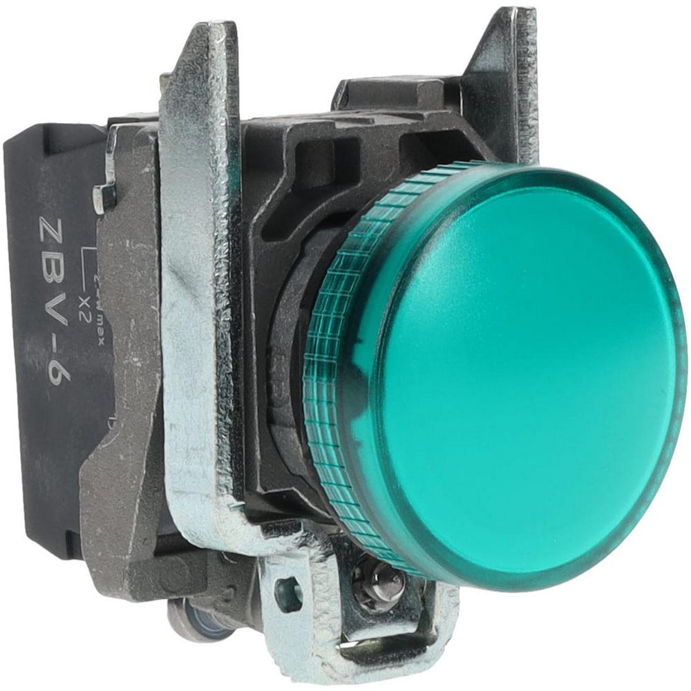 250 V Green Lens Pilot Light