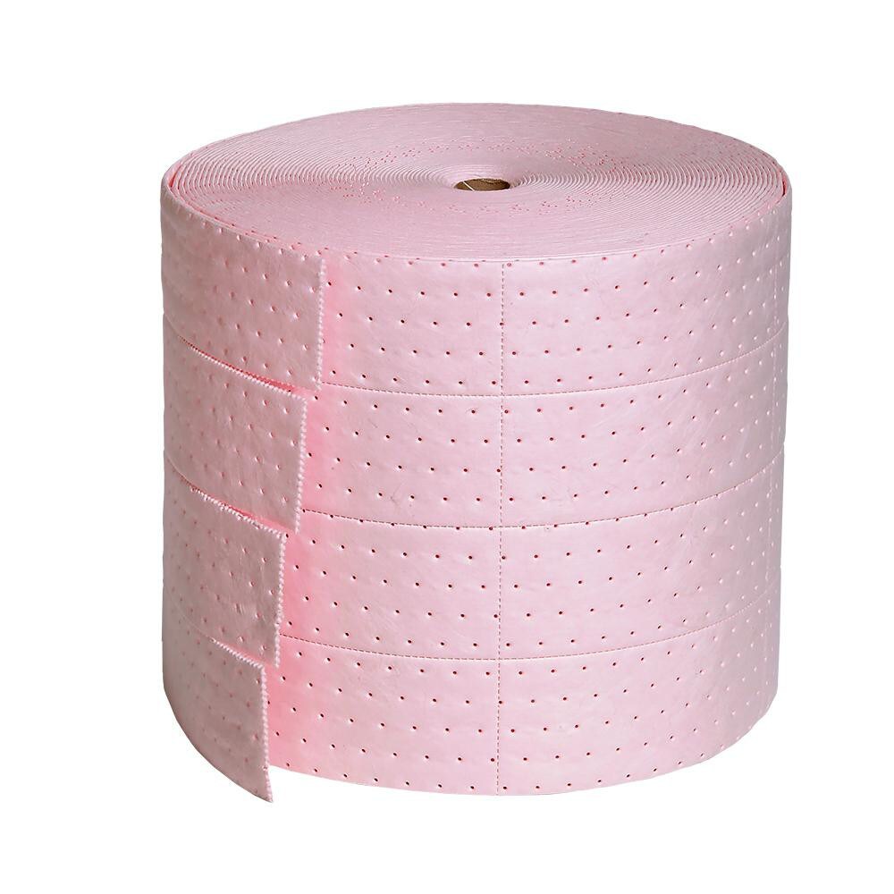 Pads, Rolls & Mats; Product Type: Roll ; Application: Chemical & Hazardous Materials ; Overall Length (Feet): 150 ; Overall Length (Inch): 1800 ; Width (Decimal Inch - 4 Decimals): 15 ; Material: Polypropylene