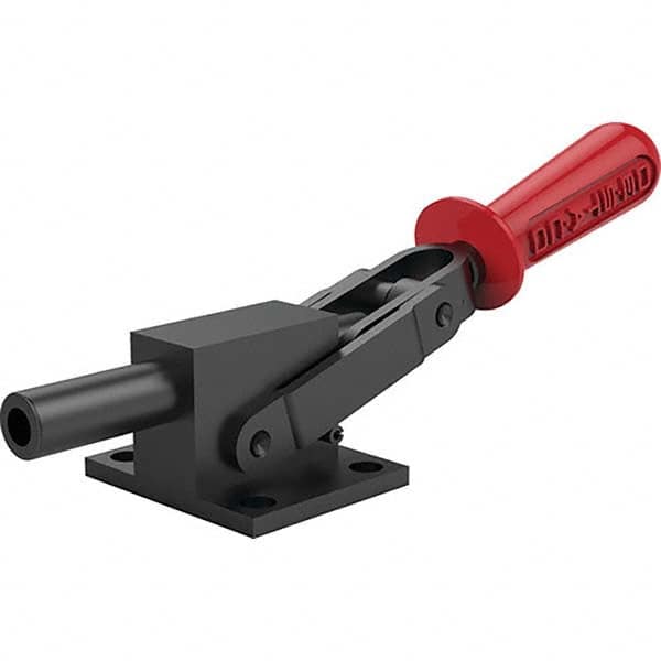 De-Sta-Co 5130-M Standard Straight Line Action Clamp: 5800.07 lb Load Capacity, 1.75" Plunger Travel, Flanged Base, Carbon Steel 